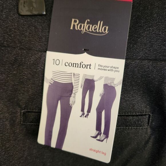 Rafaella Comfort Essentials Womens Pull-On Slim Leg Zip Ankle Size 10 - Picture 8 of 10